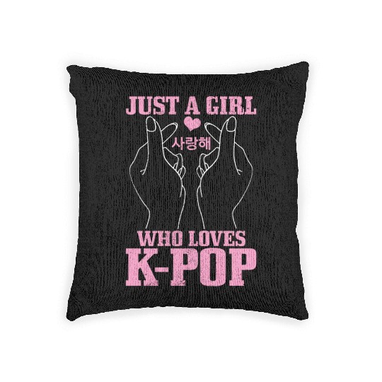 K-Pop Fan Gift Korean Pop Music Woven Pillows