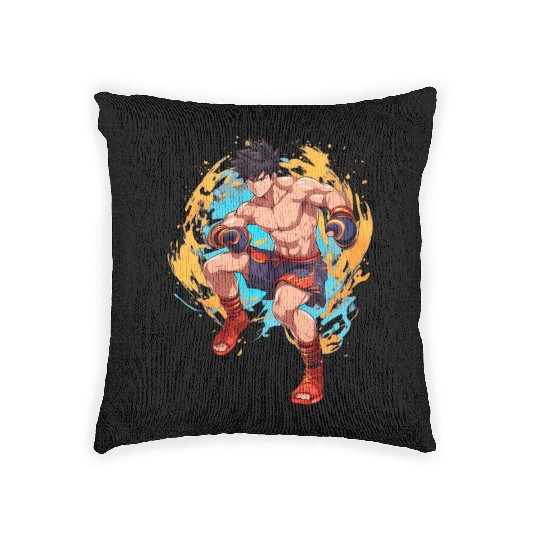 Muay Thai Training Woven Pillows