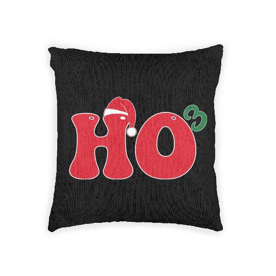 HO HO HO Woven Pillows