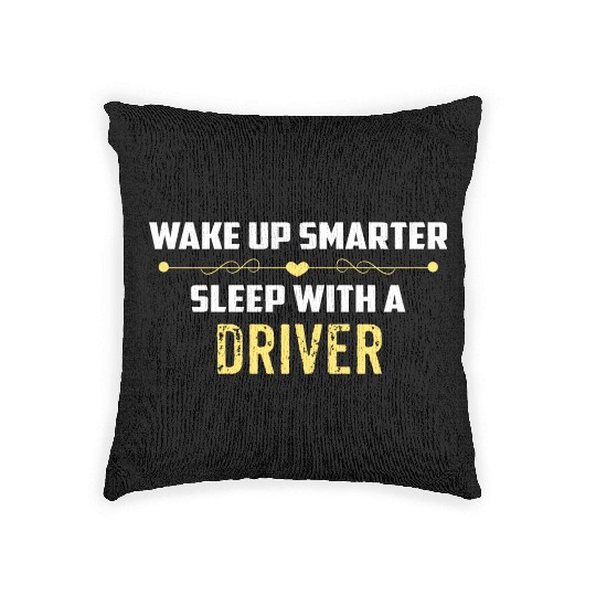 Wake Up Smarter Sleep With A DRIVER Woven Pillows
