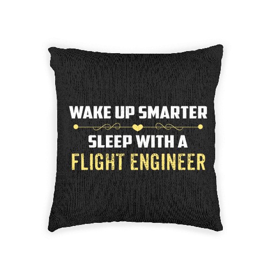 Wake Up Smarter Sleep With A FLIGHT ENGINEER Woven Pillows