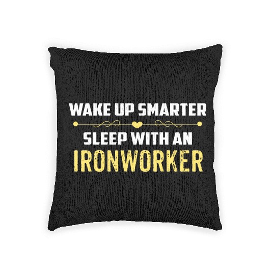 Wake Up Smarter Sleep With An IRONWORKER Woven Pillows