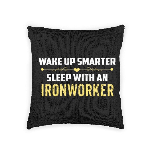Wake Up Smarter Sleep With An IRONWORKER Woven Pillows