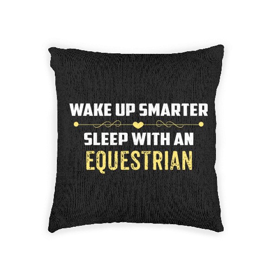Wake Up Smarter Sleep With An EQUESTRIAN Woven Pillows