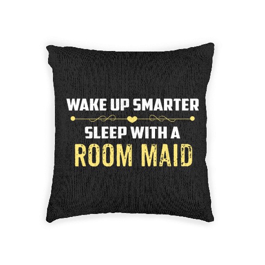 Wake Up Smarter Sleep With A ROOM MAID Woven Pillows