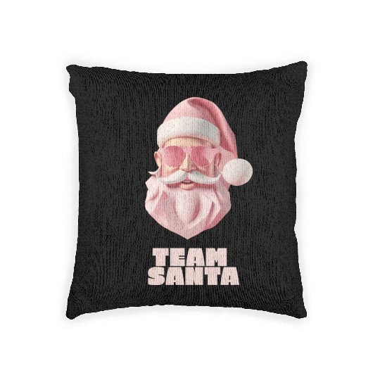 Team Santa Woven Pillows