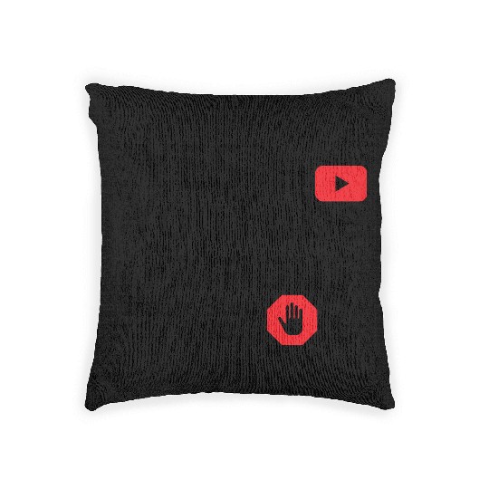Yes I m YouTube Famous Woven Pillows