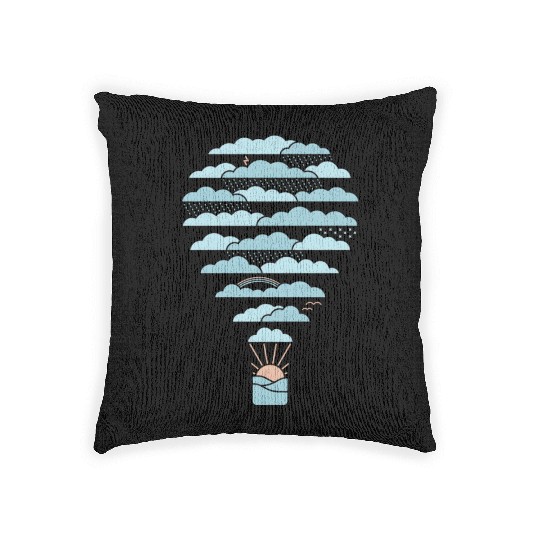 Weather Balloon Woven Pillows