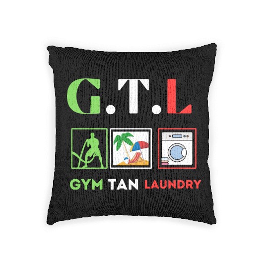 Gym Tan Laundry GTL New Jersey Garden NJ Shore It Woven Pillows