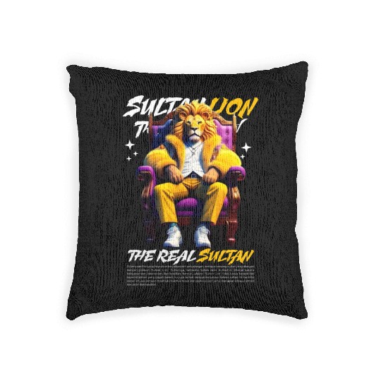 Sultan Lion Woven Pillows