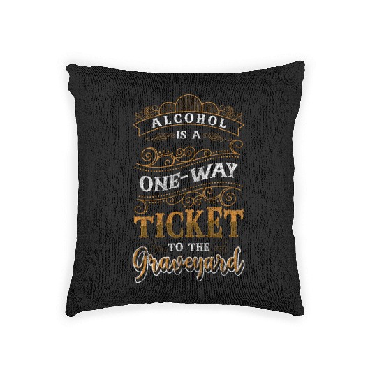 Beer Healthy Sanity New Start Woven Pillows