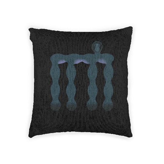 Bold monkey print "Estern Gorilla" Woven Pillows