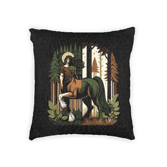 Centaur Mythical Creature Greek Mythology Woven Pillows