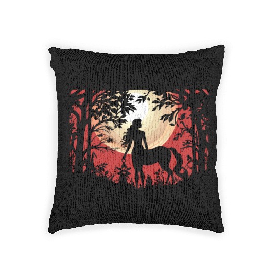 Centaur Mythical Creature Greek Mythology Woven Pillows