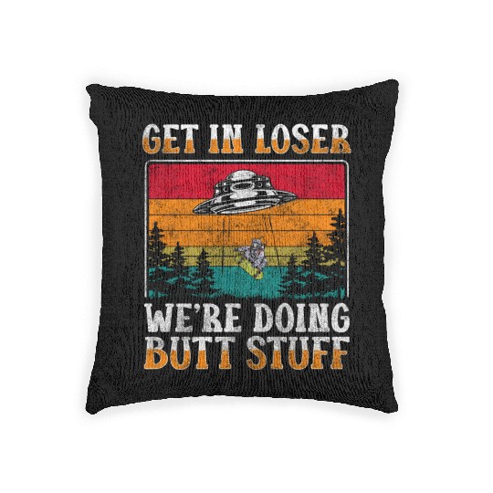 Aliens Alien Mars Woven Pillows