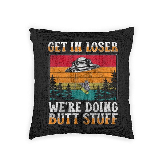 Aliens Alien Mars Woven Pillows