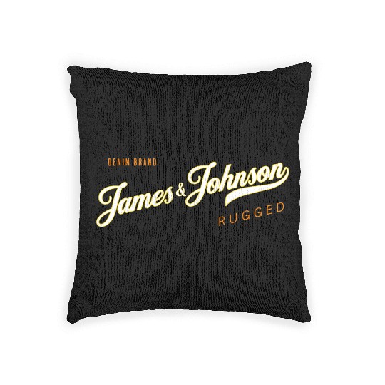 James & Johnson Denim Co Woven Pillows