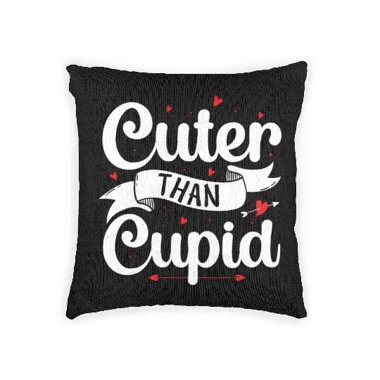 Cuter Than Cupid Woven Pillows