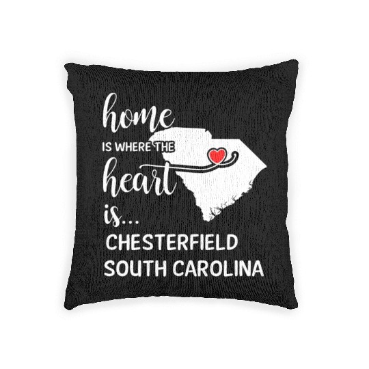 Chesterfield County South Carolina Is Where My Woven Pillows