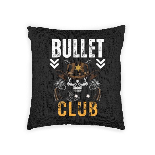 Skeleton Arsenal Bullet Club Commando Woven Pillows Woven Pillows