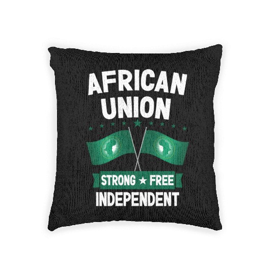 African Union Woven Pillows