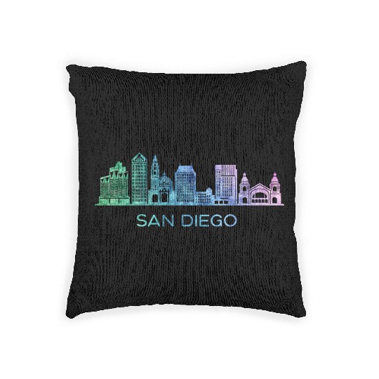 San Diego Woven Pillows