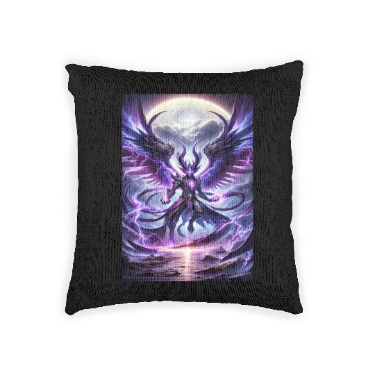 Eclipse Dragon Sovereignty Woven Pillows