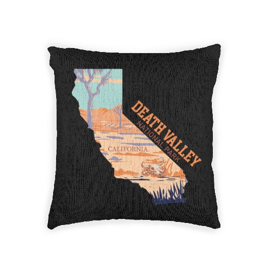 DEATH VALLEY NATIONAL PARK Woven Pillows