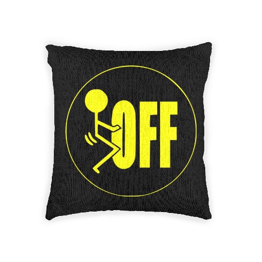 F Off ©WhiteTigerLLC.Com LIKE US ON FACEBOOK Woven Pillows