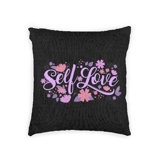self love Woven Pillows
