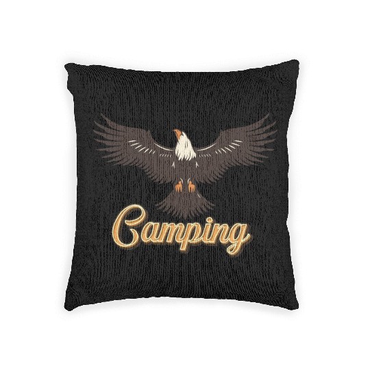 Eagle Embrace - Adventure, Freedom & Inspiration Woven Pillows