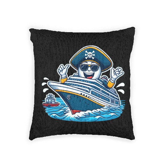 Ahoy, Laughter on the High Seas: A Hilarious Voya Woven Pillows