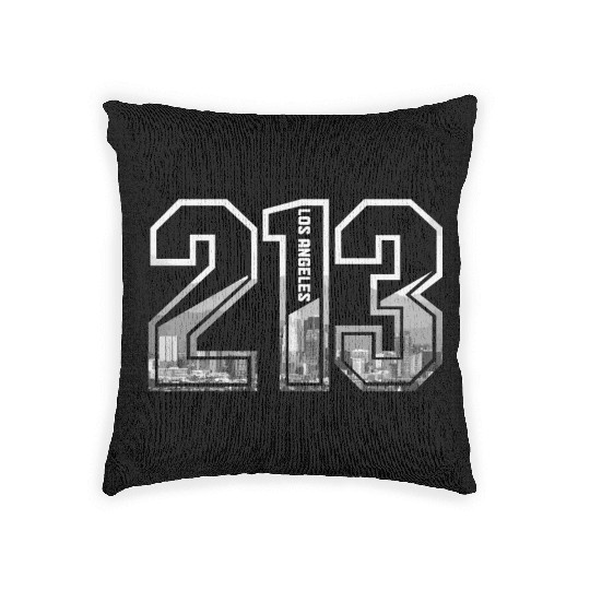 Los Angeles California LA Gift Woven Pillows