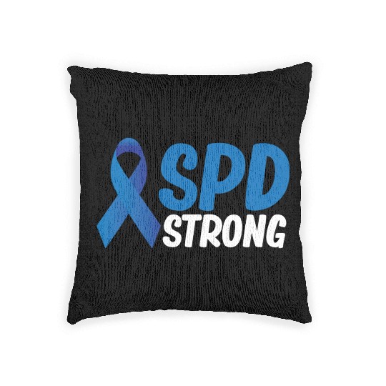 SPD Strong Awareness Disorder Toddler Autism Adhd Woven Pillows