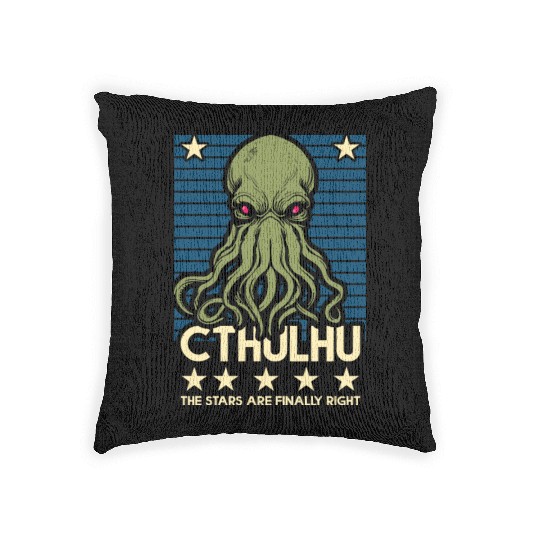 Cthulhu 1Cthulhu! The Stars are finally right! Woven Pillows