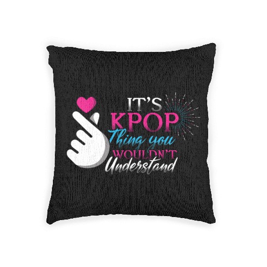 K-Pop Thing Understand Korean Music K-Pop K Pop Woven Pillows