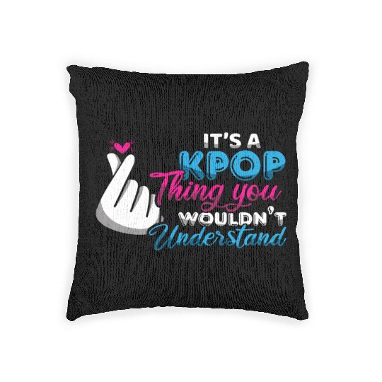 K-Pop Thing Understand Korean Music K-Pop Woven Pillows