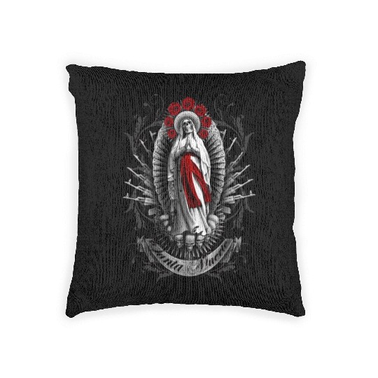 Santa Muerte, Devoción, Altar, Rituales, Oración, Woven Pillows