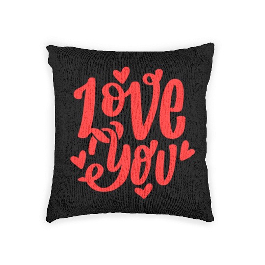 Love You Collection: Embrace Heartfelt Moments Woven Pillows