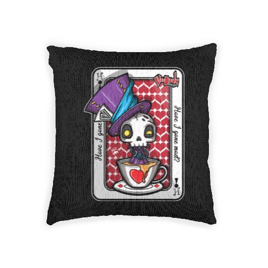 Mad Hatter Woven Pillows