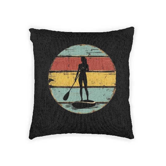 Standup Paddle 3 Woven Pillows