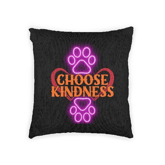 Choose Kindness Woven Pillows
