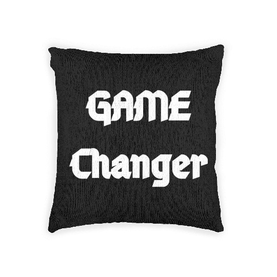 The Game Changer - The Champion is You Woven Pillows