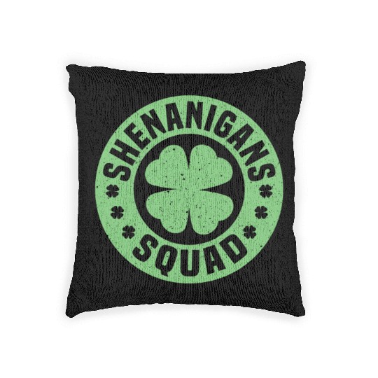 Shenanigans Squad Woven Pillows