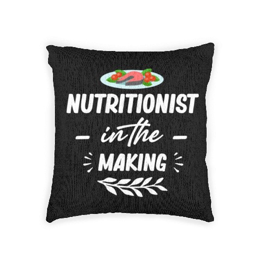 Nutritionist In The Making Registered Medical Woven Pillows