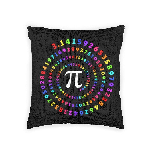 Pi Circle Woven Pillows