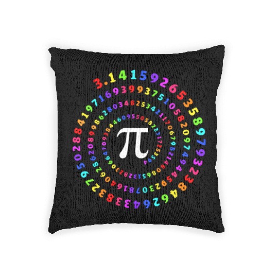 Pi Circle Woven Pillows