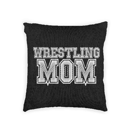 Wrestling Mom Passion Is Gift Great Woven Pillows