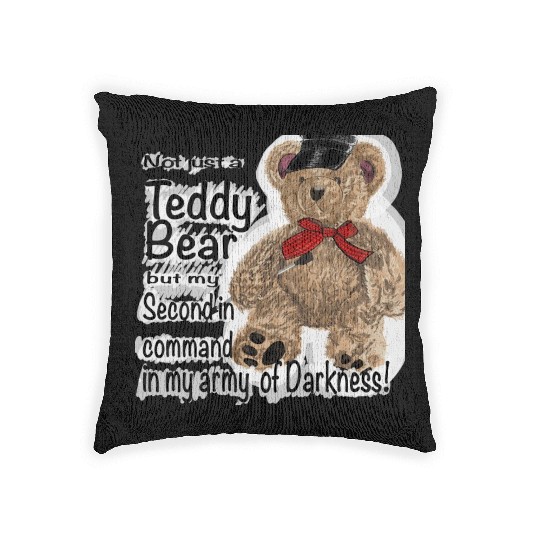 Teddy Bear Woven Pillows