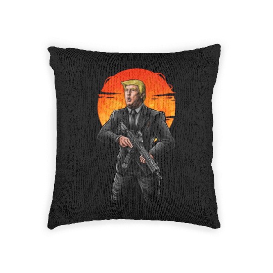 Donald Trump Woven Pillows